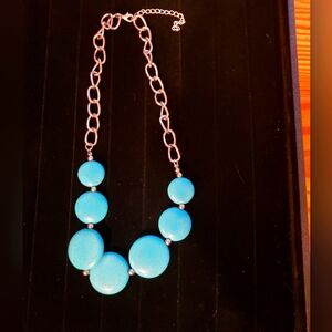 Turquoise Beaded Necklace